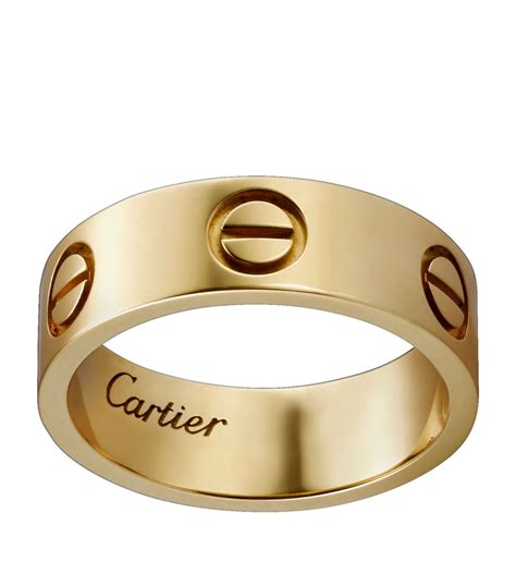 cartier yellow love rings.